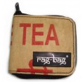 Upcycled purse - Teabag Wallet | Ragbag