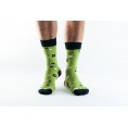 Skin-friendly Bamboo Socks Green Sheeps » Doris & Dude