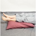 Eco-friendly Vein Pillow – Spelt Husks & Linen Pillowslip lilac » nahtur-design