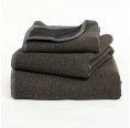 Fluffy Loden Blanket for Baby & Kids, green/black » nahtur-design