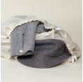 Large Organic Linen Mesh Laundry Bags » nahtur-design