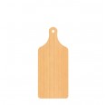 Rectangular wooden chopping board of untreated beech wood 