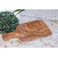 Olive Wood Breakfast Board with Handle » D.O.M.