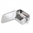 Lunch Box Stainless Steel with Divider | mehr-gruen