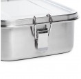 Lunch Box Stainless Steel with Divider & Clip Closure | mehr-gruen