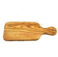 Small chopping board with handle, olive wood | D.O.M.