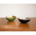 Decorative Bowl in Green/Gold | Sundara Paper Art