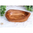 Rustic wooden bowl, olive wood » D.O.M.