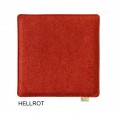 Light Red Seat Cushion vegan Square Violan® Premium | Metz