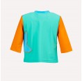 Eco UV protection T-Shirt Sea-Green with Starfish
