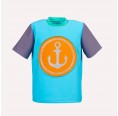 Children’s UV protection T-Shirt Anchor | early fish