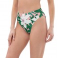 Women high-waisted Bikini Bottoms Hawaii, made from recycled polyester » earlyfish