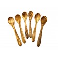 6 Olive Wood Deep Tablespoons at a discount » D.O.M.