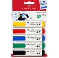 Faber-Castell Textile Marker assorted pack of 5 colours