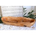 Olive Wood Bread Bowl ca. 6.7-9.5 in | Olivenholz erleben