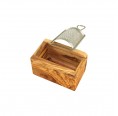 Parmesan Cheese Grater with olive wood storage box » D.O.M.» D.O.M.