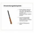 Examples of Use Olive Wood Bread Knife & Schwertkrone Blade » D.O.M.
