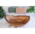 Olive Wood Soap Dish, rustic, with Draining Holes | Olivenholz erleben