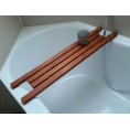 Bathtub tray DESIGN beech moor brown | D.O.M.