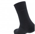 Unisex Socks black Alpaca wool | AlpacaOne