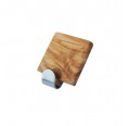 Self-Adhesive Hook Olive Wood, without motif » D.O.M.