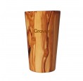 Large Tooth Mug Olive Wood with engraving » D.O.M.