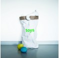 Storage Bag for toys of recycled paper | kolor