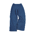 Women Crape Trouser of Organic Wool - pacific | Reiff