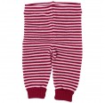 Reiff Baby Striped Leggings Organic Wool Berry-Pink