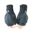 Alpaca half-fingered gloves Sydney, blacky for women & men | AlpacaOne
