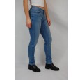 Bright Blue Organic Cotton Stretch Skinny Jeans ALINA » bloomers