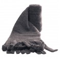 Unisex Fleece Scarf Stone made of Eco Wool | Reiff