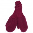Reiff Kids berry woolen Fleece Gloves of Eco Wool