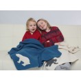 Organic Wool Fleece Baby Blanket Elephant | Reiff