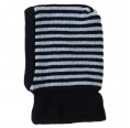 Organic Wool Kids Beanie, blue striped | Reiff