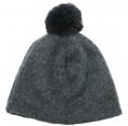 Men's Eco fleece bobble hat Ole - stone - light grey | Reiff