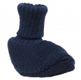 Blue Baby Shoes, Organic Wool by Reiff