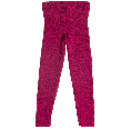Basic Children Leggings Berry - Fine Rib Organic Wool | Reiff