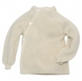 Baby Wrap-around Cardigan, natural, Organic Wool | Reiff