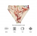 High Waist Bikini Briefs with floral graphic made from rPET » earlyfish