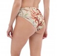Floral Print Recycled high-waisted Bikini Bottoms for women » earlyfish