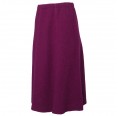 Organic woollen skirt berry | Reiff Strickwaren