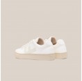 Vegan Sneakers CLASSIC 70´s all-white-grey | Flamingos Life