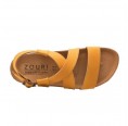 ZOURI women's sandals vegan SAND Mustard