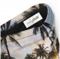 earlyfish » Recycled High Waist Bikini Briefs with Palms Print