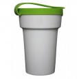 Reusable Cup to go 300 ml with Lid in Green | Nowaste