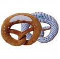 Rattling pretzel blue-white Grabbing toy by nyani