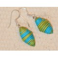 Fair Trade Earrings Fresh Kick, handmade paper | Sundara