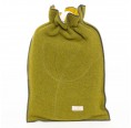 Eco Hot Water Bottle with Loden Cover Moss » nahtur-design