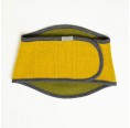 Back Warmer in Fluffy Loden Pure New Wool, Curry » nahtur-design